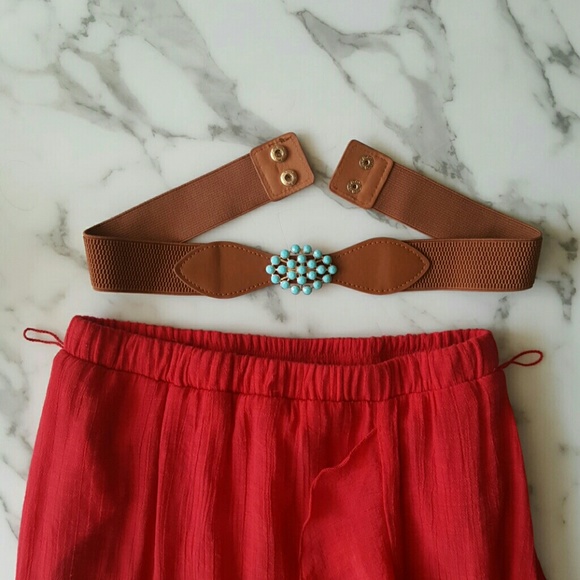 BCX Red High Low Skirt - Picture 7 of 7